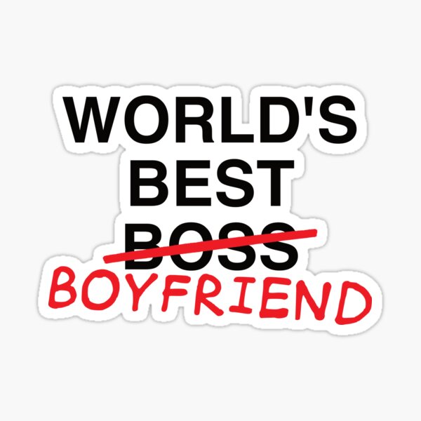 Item preview, Worlds best Boyfriend designed and sold by MoonwalkerInk.