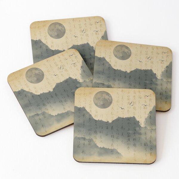 Item preview, Chinese Watercolor Landscape Vintage designed and sold by retrobox.