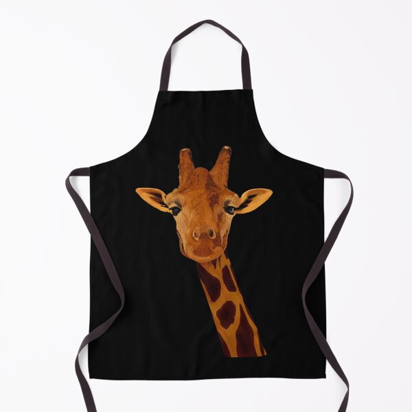 Item preview, Giraffe (black background) designed and sold by Arts and Herbs.