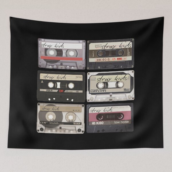 Item preview, STRAY KIDS 90s Retro Aesthetic Cassette Tapes designed and sold by SugarSaint.