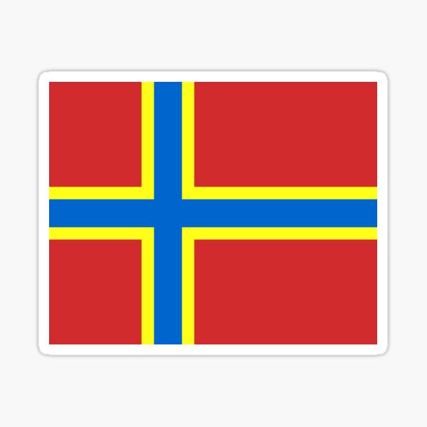 Item preview, Orkney Islands Flag, Arcaibh designed and sold by Celticana.