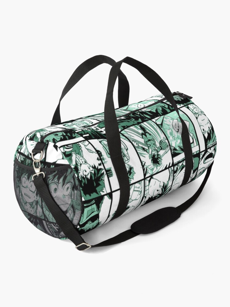 Alternate view of Midoriya Izuku collage color version Duffle Bag