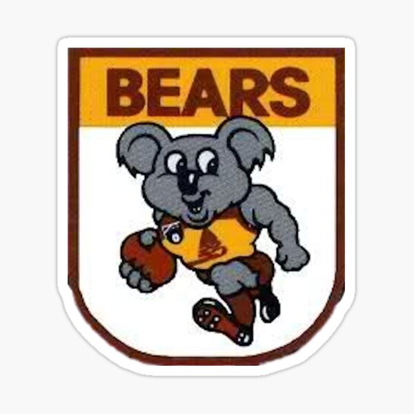 Item preview, Brisbane bears football | AFL Footy australian football designed and sold by Gatsbird Design.