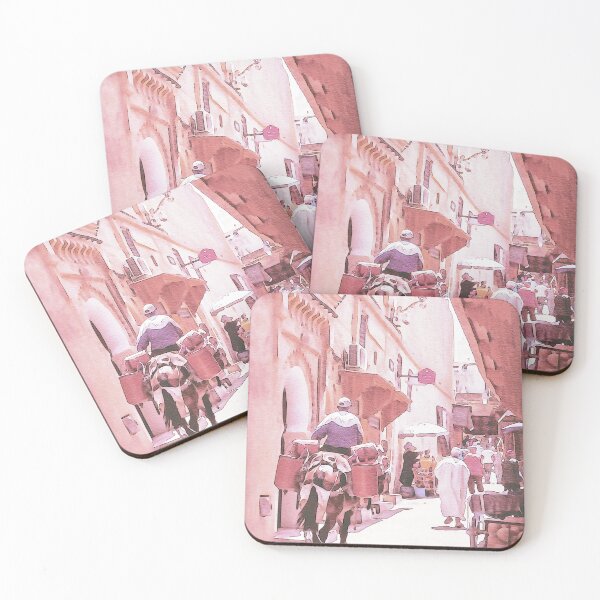 Item preview, Marrakech Street Scene, Watercolour designed and sold by emmsephemera.