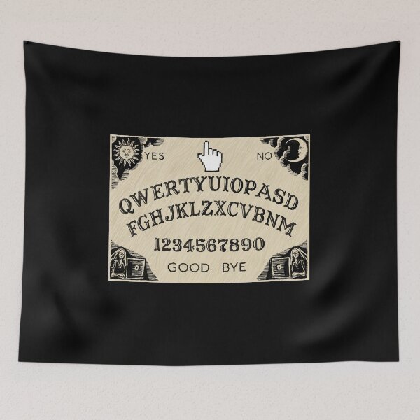 Item preview, QWERTY Ouija Board designed and sold by SlideRulesYou.