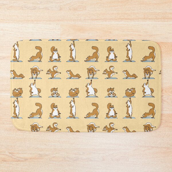 Item preview, Squirrel Yoga designed and sold by Huebucket.