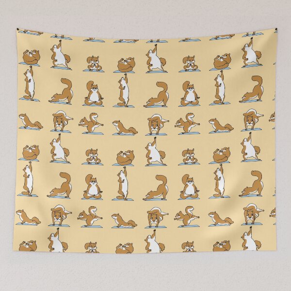 Item preview, Squirrel Yoga designed and sold by Huebucket.