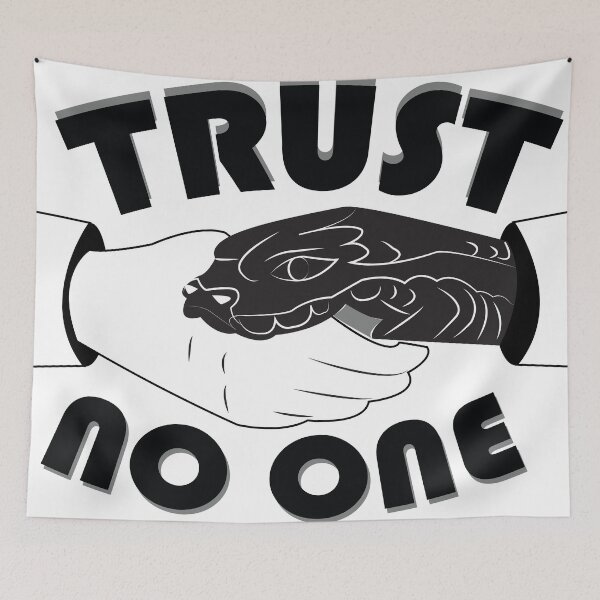 Item preview, Trust No One designed and sold by CESAR-STORE.