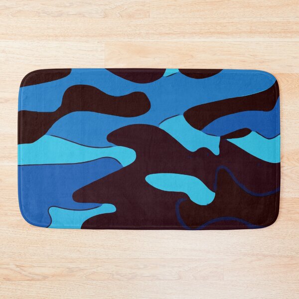 Item preview, Camouflage Modern blatant design blue in blue camo art designed and sold by Shirtilike.