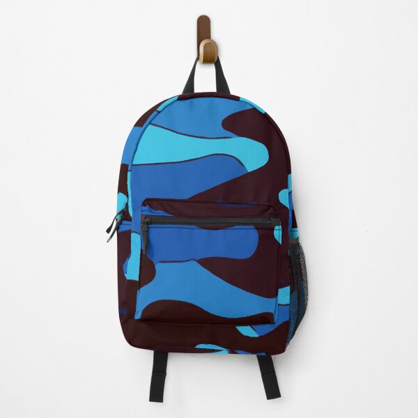 Item preview, Camouflage Modern blatant design blue in blue camo art designed and sold by Shirtilike.
