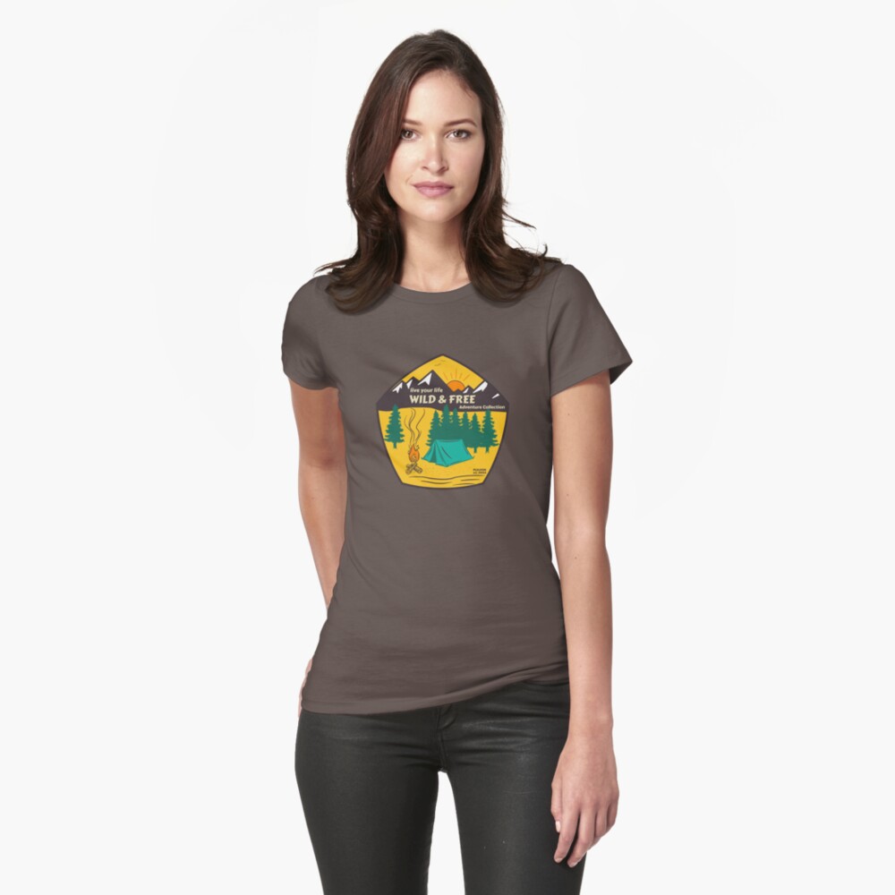 Item preview, Fitted T-Shirt designed and sold by plzLOOK.