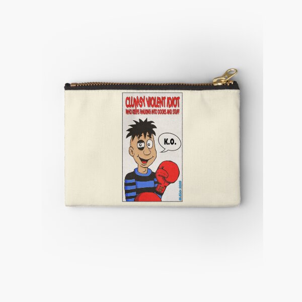 Item preview, Clumsy Violent Idiot Who Keeps Walking Into Doors & Stuff designed and sold by MalcolmKirk.