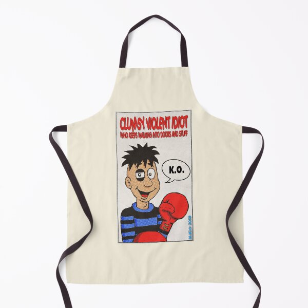 Item preview, Clumsy Violent Idiot Who Keeps Walking Into Doors & Stuff designed and sold by MalcolmKirk.