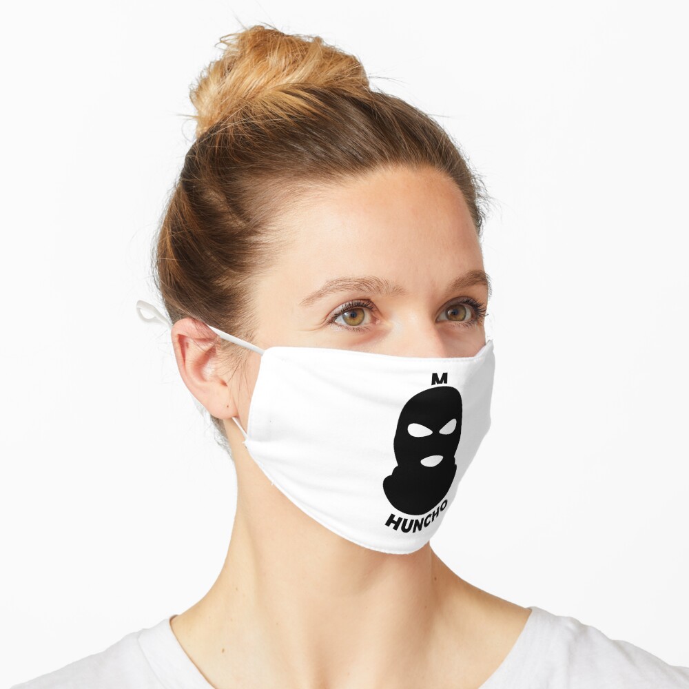 "M HUNCHO MASK" Mask for Sale by mandemkings Redbubble