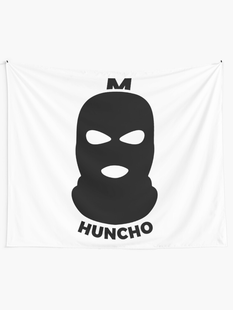 "M HUNCHO MASK" Tapestry for Sale by mandemkings Redbubble