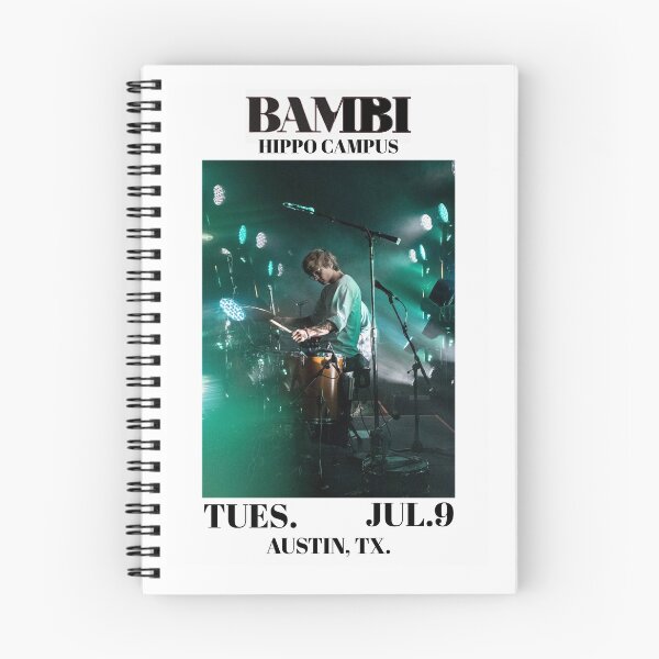 Item preview, Hippo campus bambi tour poster (whistler) designed and sold by Boyishdesigns.