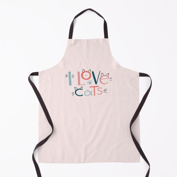Item preview, I love cats lettering with cat ears designed and sold by gubanovanatalia.