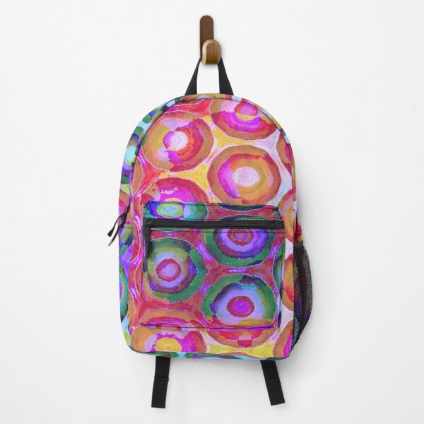 Item preview, Rainbow Circle Geometric Pattern designed and sold by LaurenWDesigns.