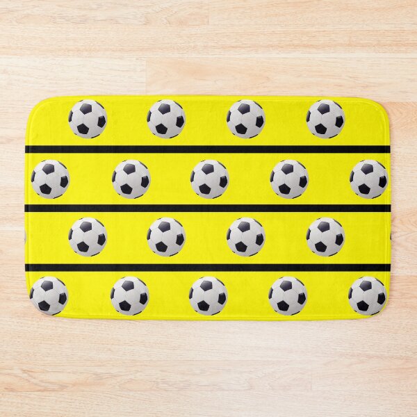 Item preview, Football Yellow & Black - FOOT0007 designed and sold by 3-Starfish.