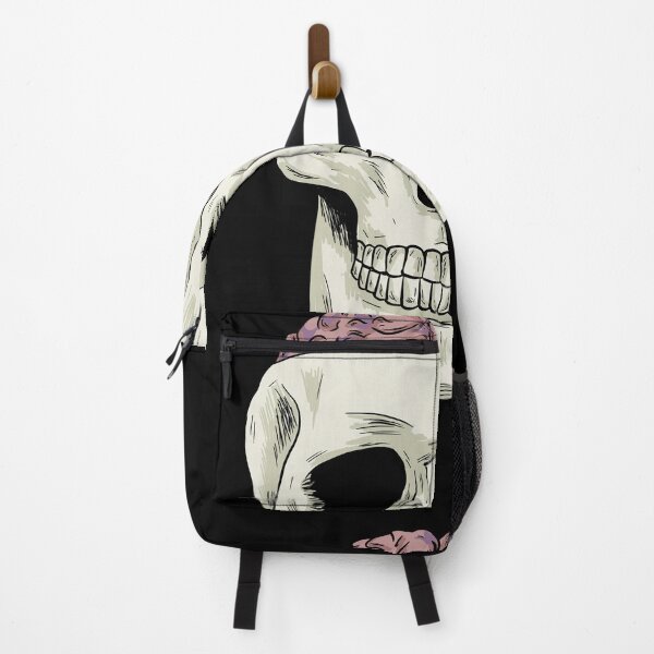 Item preview, Skull showing Brain designed and sold by blacksnowcomics.