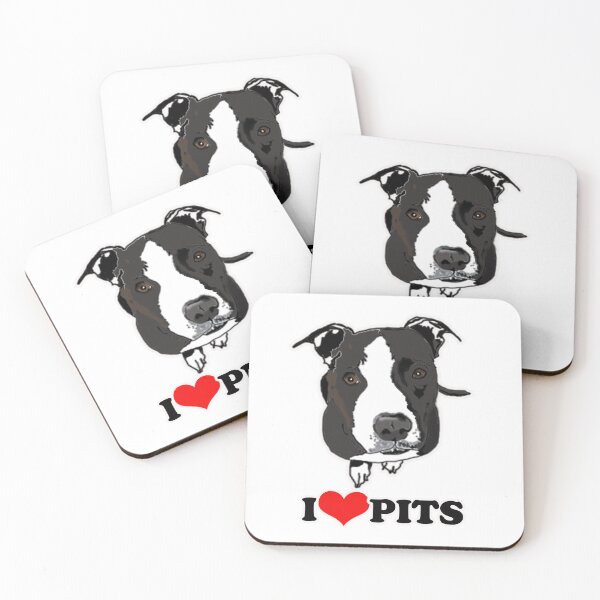 Item preview, I Love Pit Bulls designed and sold by Art by Jess.