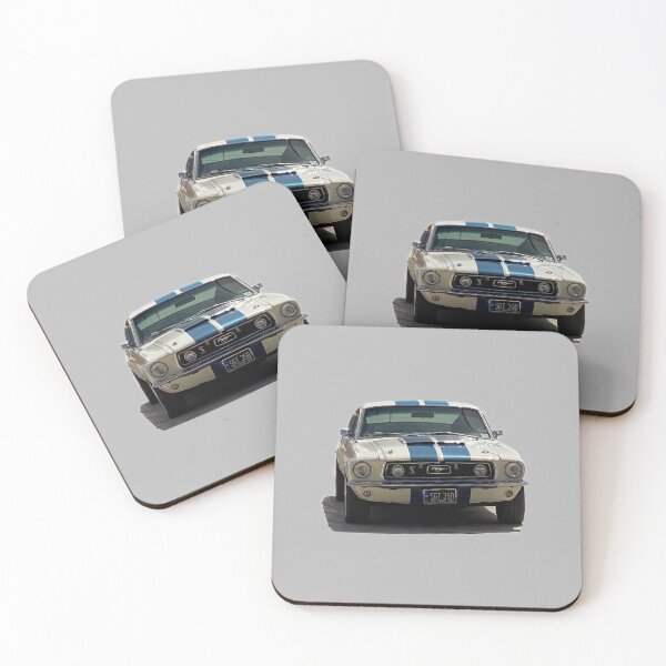 Item preview, Shelby Mustang GT350 front designed and sold by JackieFineArt.
