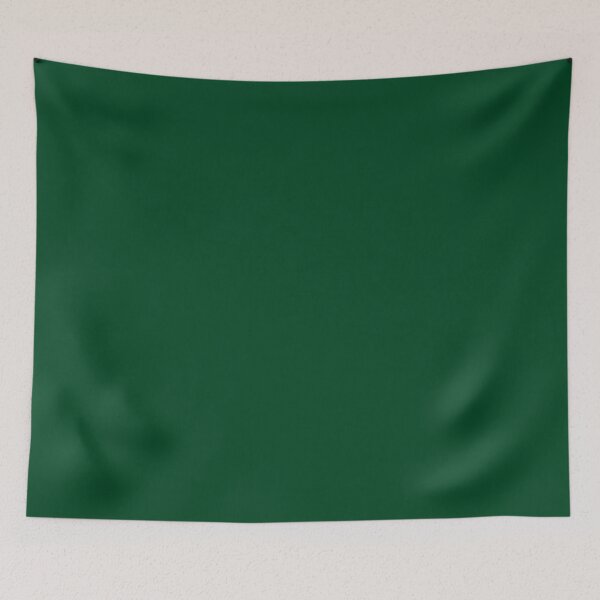 Item preview, Dark Forest Green Solid Color designed and sold by The Little Wood Cottage.
