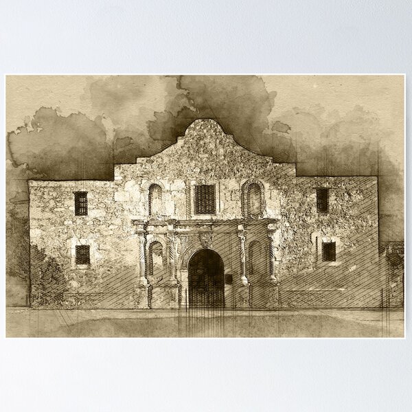 Item preview, The Alamo designed and sold by mrthink.