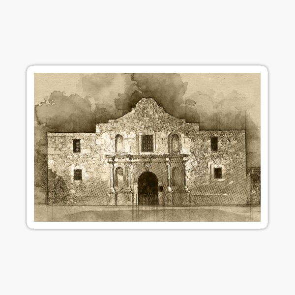 Item preview, The Alamo designed and sold by mrthink.