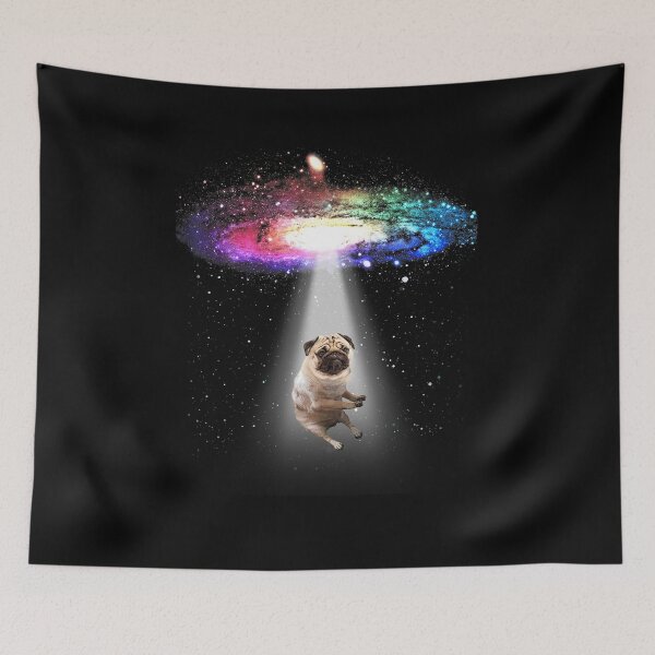 Item preview, Space Pug Galaxy Funny Pug Dog Lover  designed and sold by thanhmakemoney0.