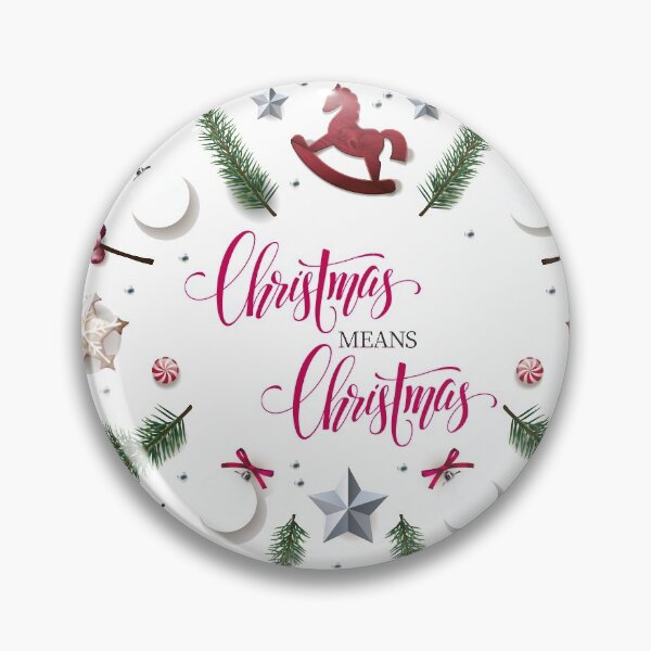Item preview, Christmas Means Christmas designed and sold by dirimir.