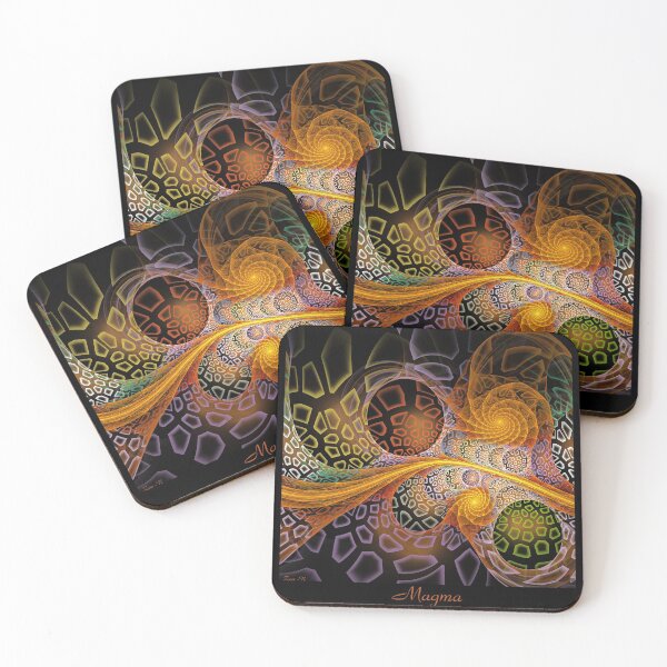 Item preview, Magma Super Flow Fractal Art designed and sold by Zen-Rt.