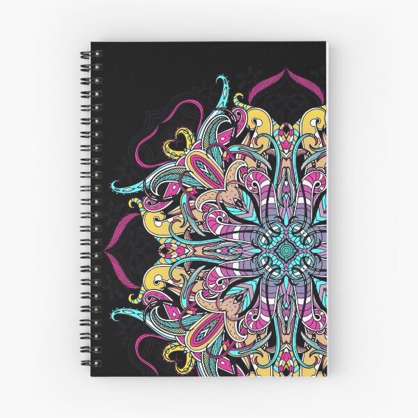 Item preview, Modern Detailed Colorful and Unique Mandala Pattern designed and sold by TopplundDesigns.