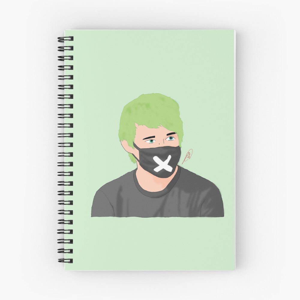 Item preview, Spiral Notebook designed and sold by trashstudios.