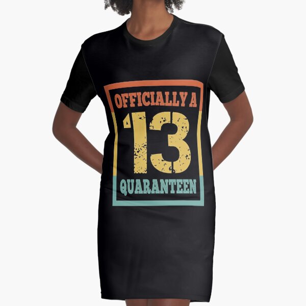 Official Quaranteen 13 Years Old Birthday Teenager | Leggings