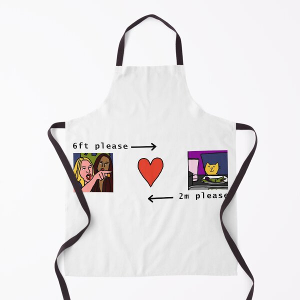 Item preview, Woman Yelling at Cat Memes Social Distancing designed and sold by ellenhenry.