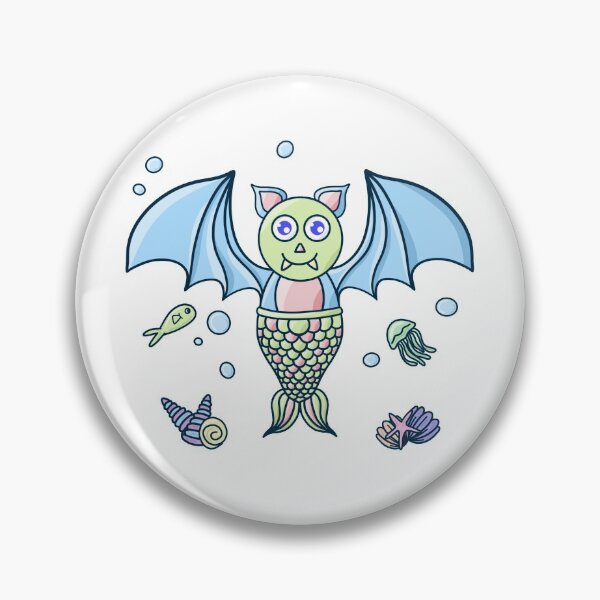 Item preview, Bat Mermaid designed and sold by Minaficent.