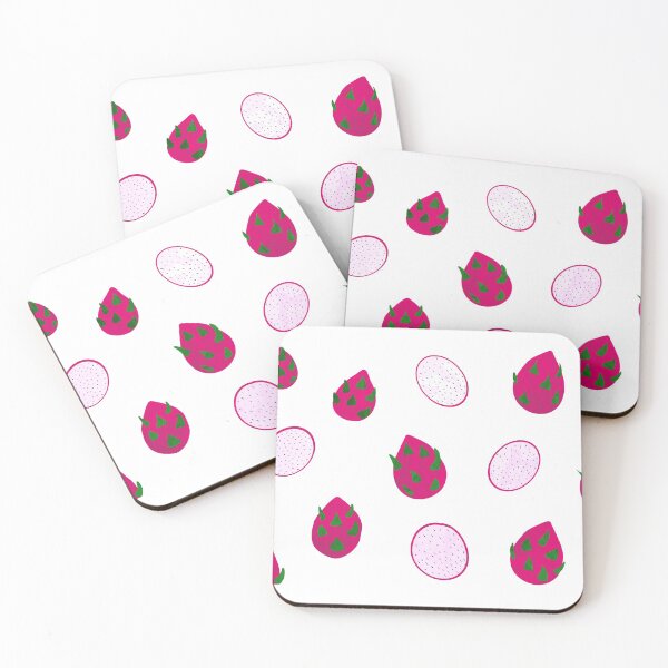 Item preview, Patrón de fruta del dragón designed and sold by CuttlefishPress.