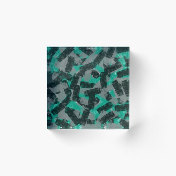 Item preview, Fantasy green black gray designed and sold by Abstractlara.
