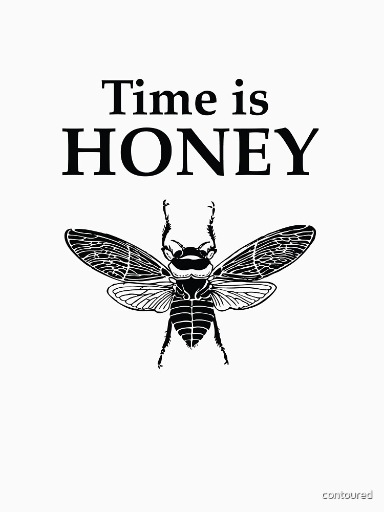 Thumbnail 7 of 7, Essential T-Shirt, Bees. Time is Honey designed and sold by contoured.