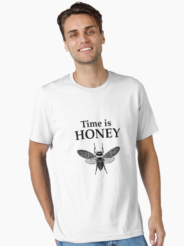 Thumbnail 1 of 7, Essential T-Shirt, Bees. Time is Honey designed and sold by contoured.
