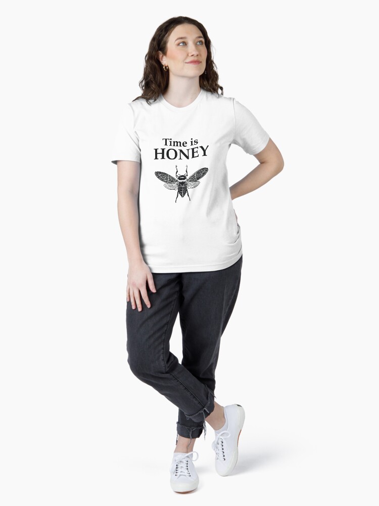 Thumbnail 4 of 7, Essential T-Shirt, Bees. Time is Honey designed and sold by contoured.