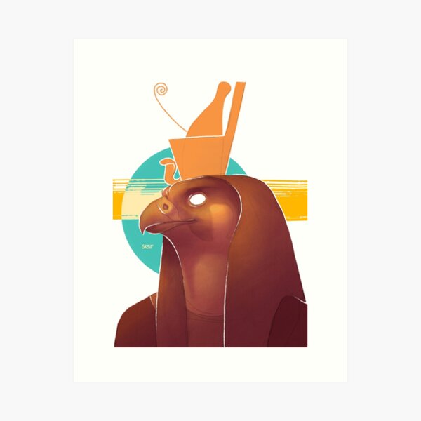 Item preview, Horus Epagomenal Portrait designed and sold by GR3IF.