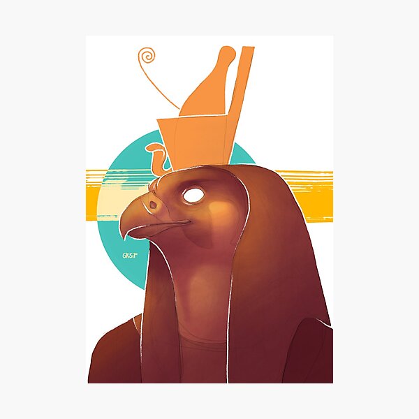 Horus Epagomenal Portrait Photographic Print