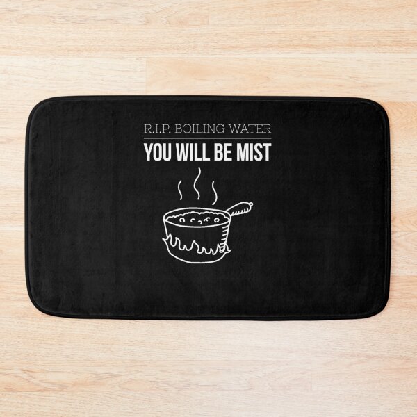 Item preview, RIP Boiling Water Funny Gift tees designed and sold by Michael Schmidt.