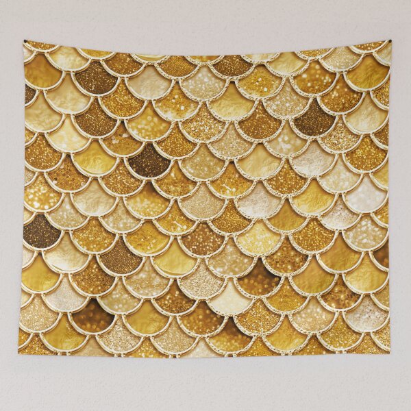 Item preview, Gold Metal Original Mermaid Scales designed and sold by MysticMarble.