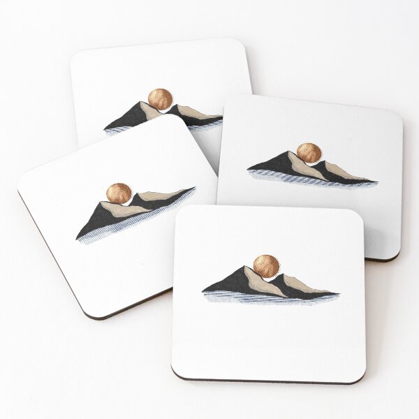 Item preview, Retro mountains  designed and sold by Heather  Hinson.