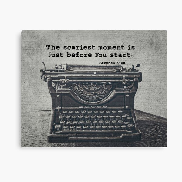 Writing According To King Canvas Print