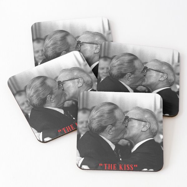 Item preview, The Kiss Erich Honecker and Leonid Brezhnev designed and sold by Icon04.