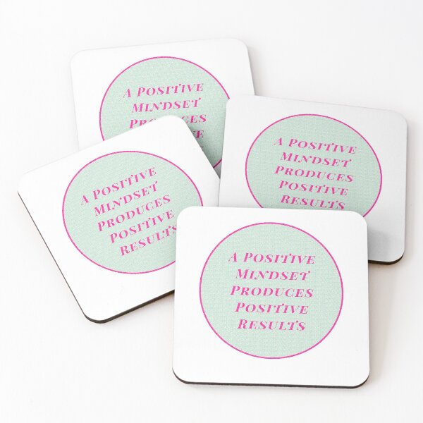 Item preview, A positive mindset produces positive results designed and sold by Zwuck.